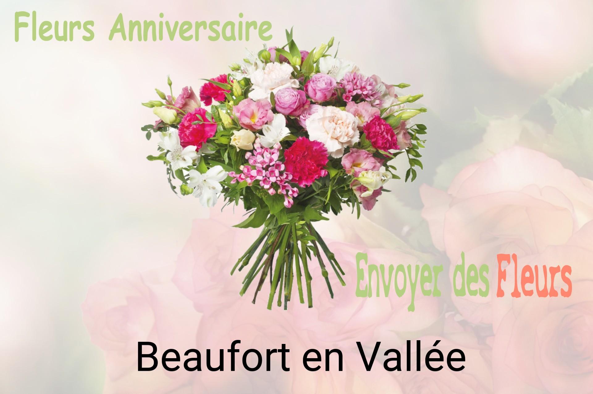 Bouquet de fleurs d’anniversaire livré à Beaufort-en-Vallée