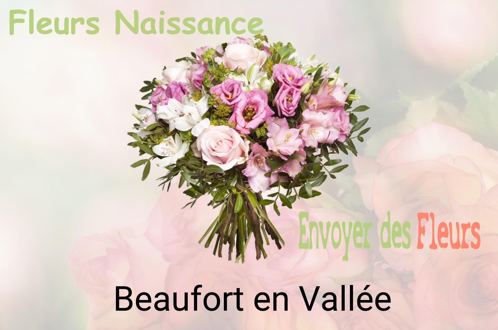 Bouquet de fleurs de naissance livré à Beaufort-en-Vallée